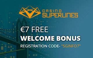 superlines no deposit bonus code